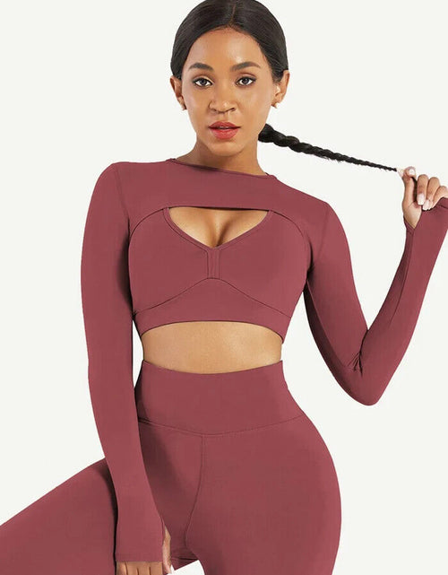 Load image into Gallery viewer, 3 Piece Yoga Set Seamless Women Gym Sport Suit Gym Set
