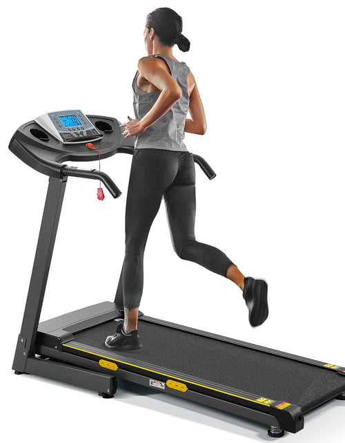 Load image into Gallery viewer, Treadmill with Incline Folding with 12 Level Automatic Incline 2.5Hp Power 8.5Mhp Speed Running Machine 15 Preset Training Program Electric Treadmill for Home Use
